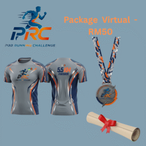 PAKEJ VIRTUAL A: TSHIRT + ESIJIL + MEDAL